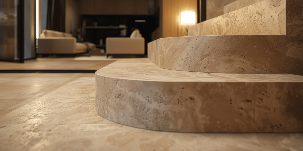 Travertine Floor Sealing and Polishing